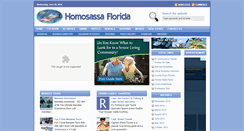 Desktop Screenshot of homosassaflorida.com